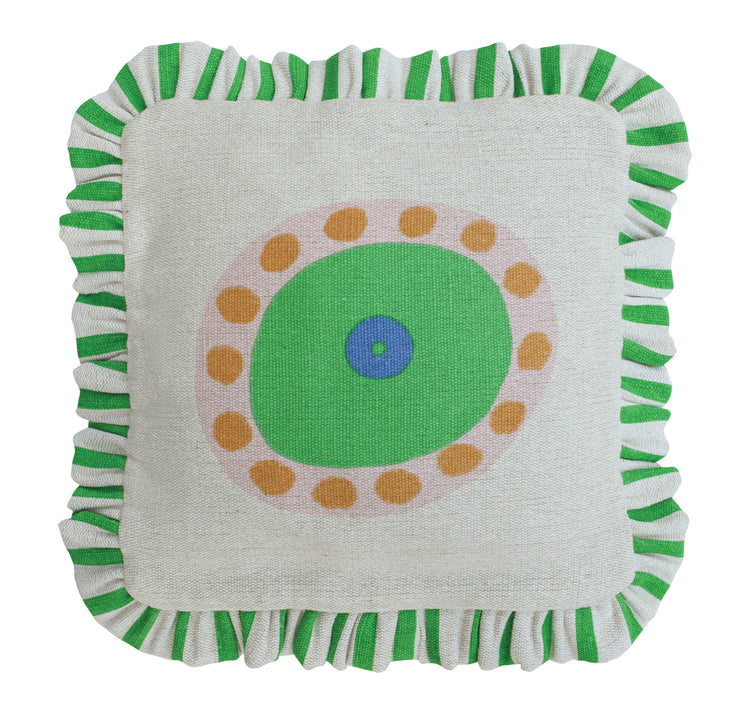 Grassroots Frill Cushion - Cover Only