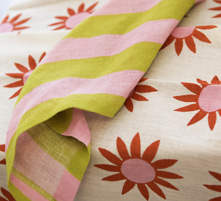 Candy Stripe Napkin - Pack of 4 or 8