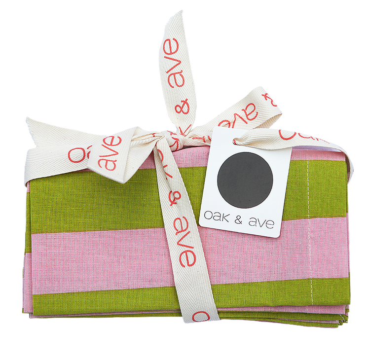 Candy Stripe Napkin - Pack of 4 or 8