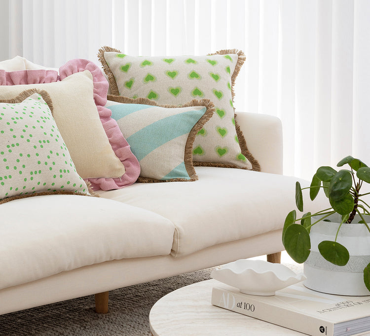 Green of Spades Cushion - Cover Only