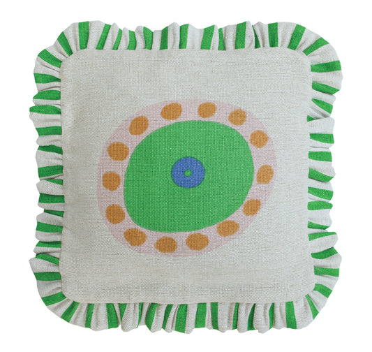 Grassroots Frill Cushion - Cover Only