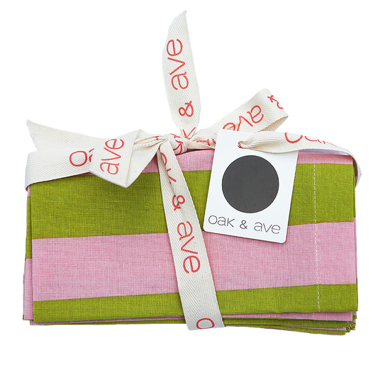 Candy Stripe Napkin - Pack of 4 or 8
