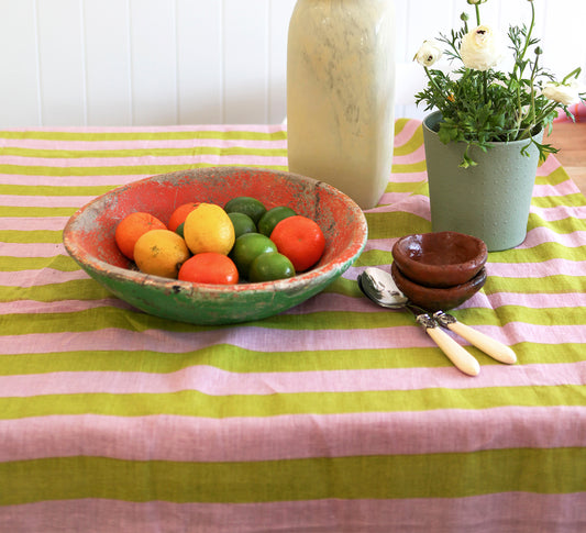 Candy Stripe Tablecloth