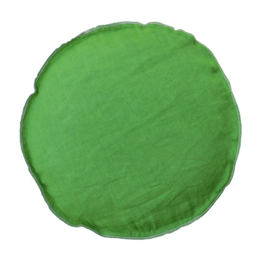 Round Cushion - Kelly Green