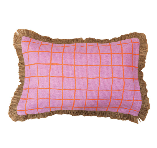 Wobbly Check Cushion - Cover Only