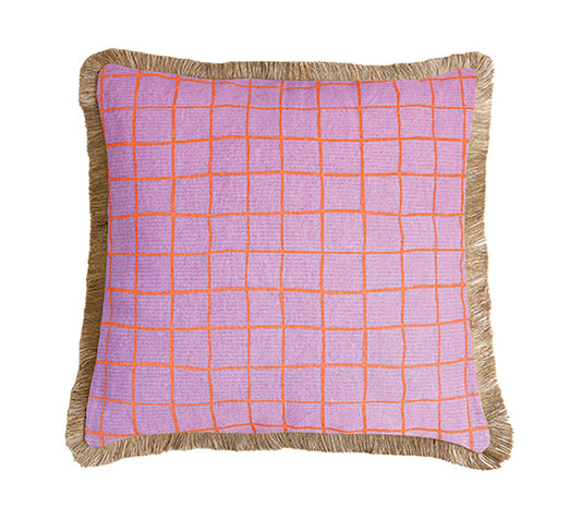 Wobbly Check Cushion - Cover Only
