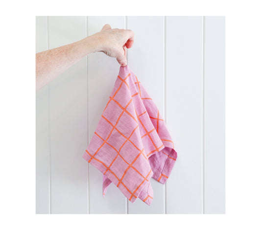 Wobbly Check Napkin - Pack of four
